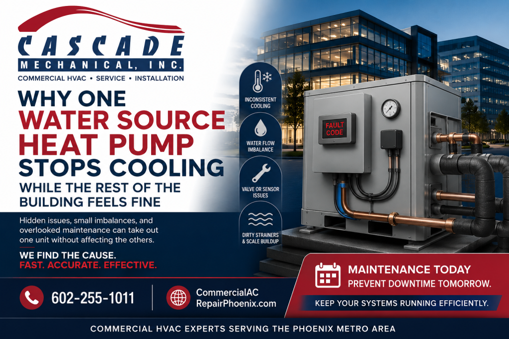 Water Source Heat Pump Problems in Commercial Buildings